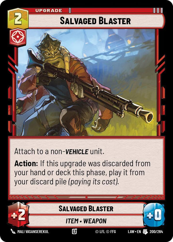 Salvaged Blaster - Star Wars Unlimited