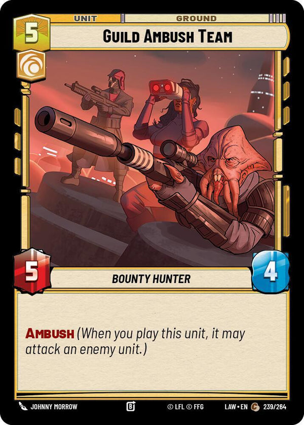 Guild Ambush Team - Star Wars Unlimited