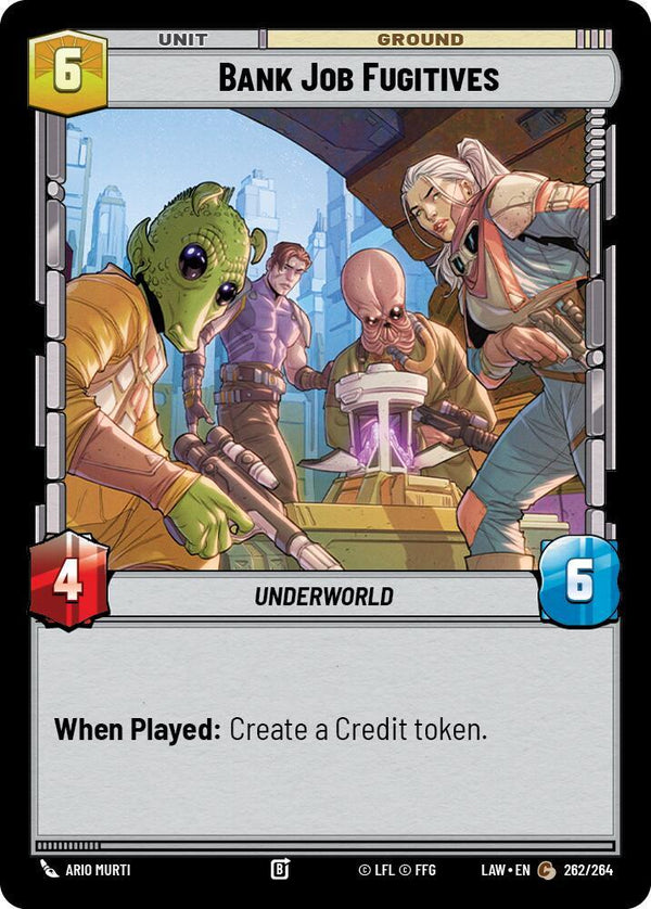 Bank Job Fugitives - Star Wars Unlimited