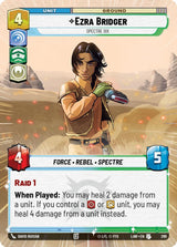 Ezra Bridger - Spectre Six (Hyperspace) - Star Wars Unlimited