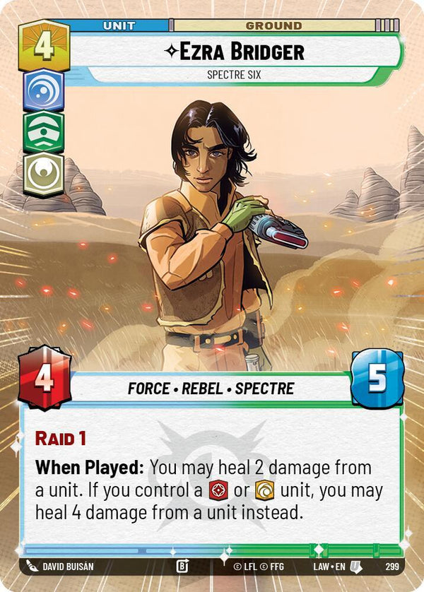 Ezra Bridger - Spectre Six (Hyperspace) - Star Wars Unlimited