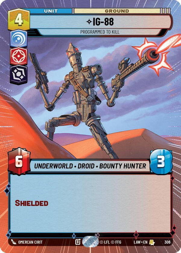 IG-88 - Programmed to Kill (Hyperspace) - Star Wars Unlimited