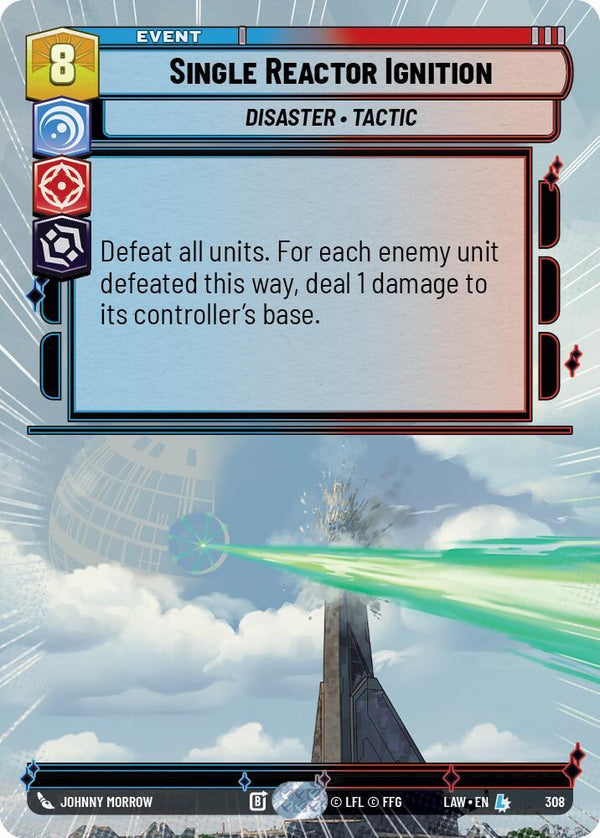 Single Reactor Ignition (Hyperspace) - Star Wars Unlimited