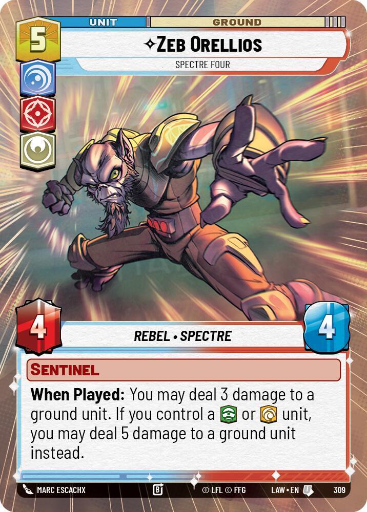 Zeb Orellios - Spectre Four (Hyperspace)
