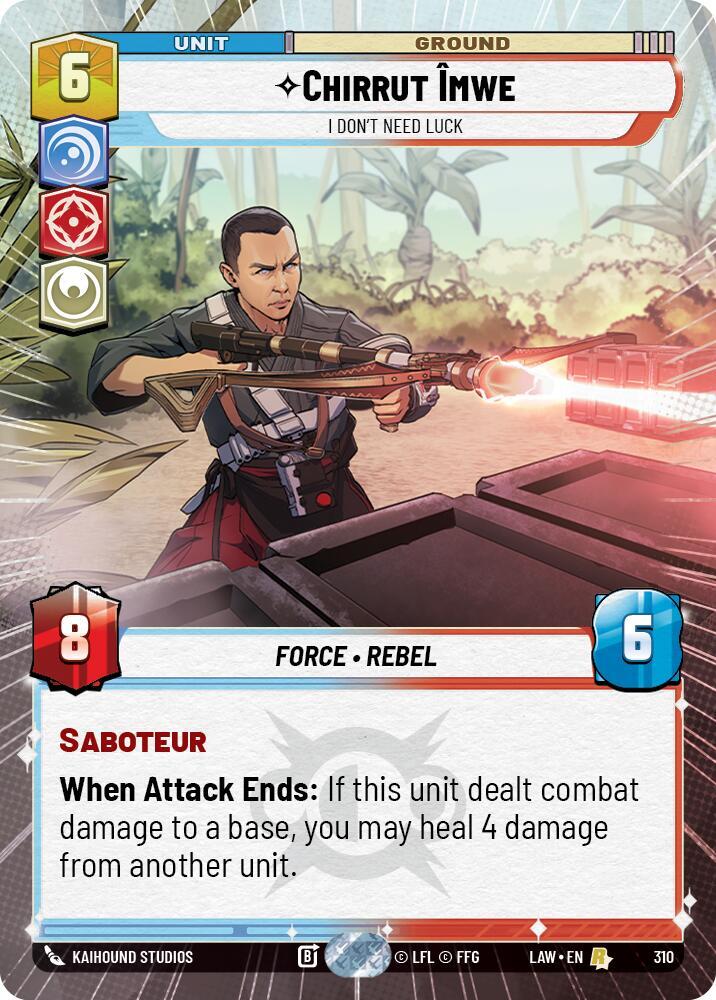 Chirrut Imwe - I Don't Need Luck (Hyperspace)