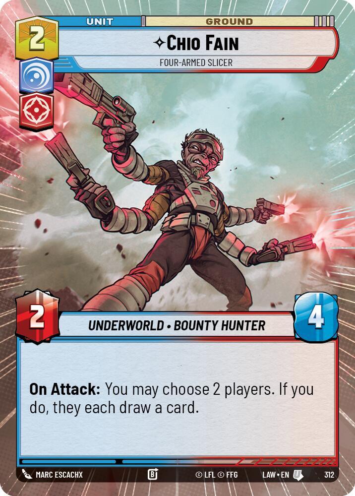 Chio Fain - Four-Armed Slicer (Hyperspace)