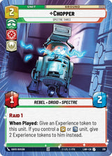 Chopper - Spectre Three (Hyperspace) - Star Wars Unlimited