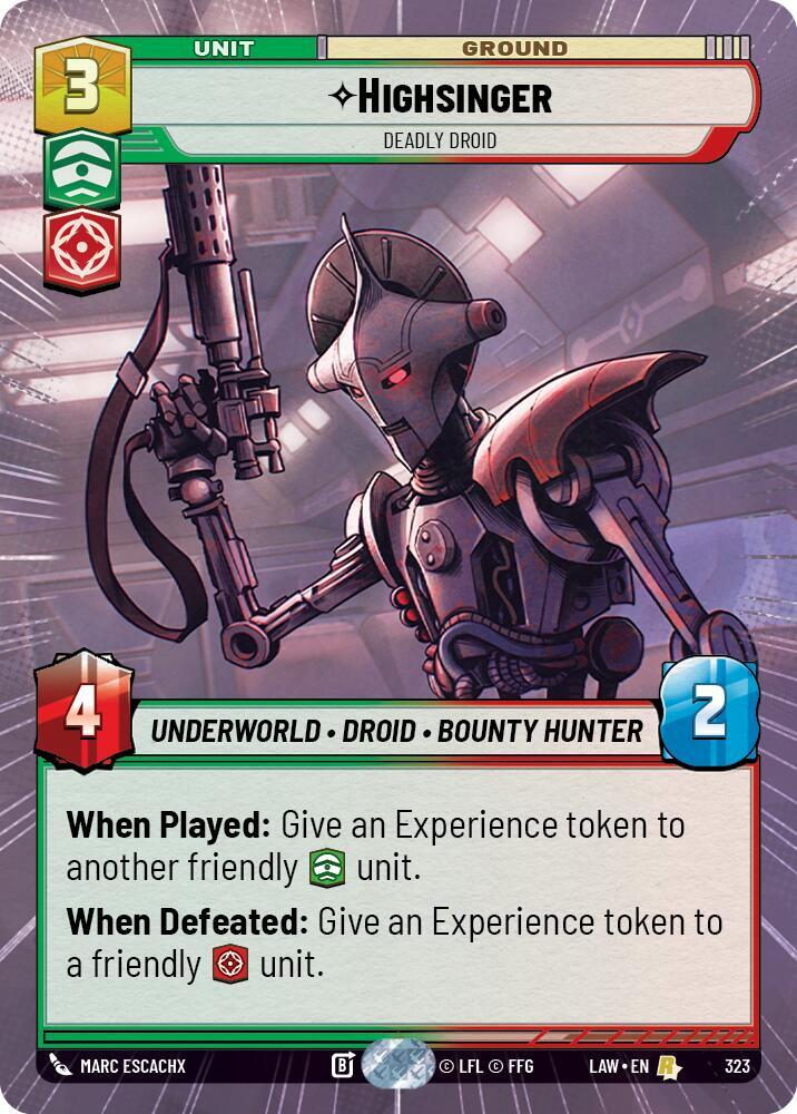 Highsinger - Deadly Droid (Hyperspace)