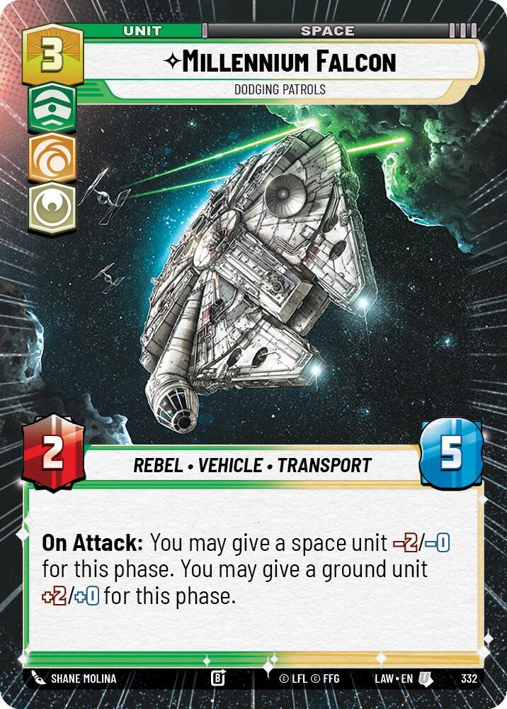 Millennium Falcon - Dodgin Patrols (Hyperspace)