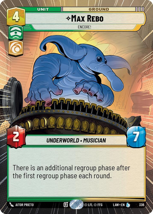 Max Rebo - Encore! (Hyperspace) - Star Wars Unlimited