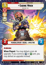 Sabine Wren - Spectre Five (Hyperspace) - Star Wars Unlimited