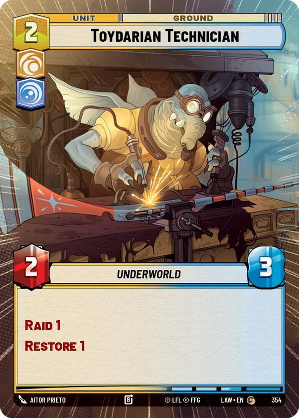 Toydarian Technician (Hyperspace) - Star Wars Unlimited