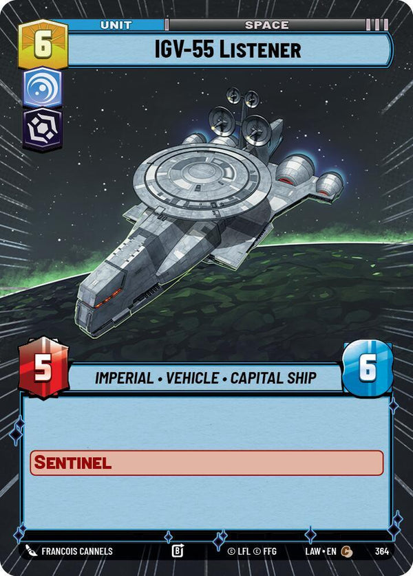 IGV-55 Listener (Hyperspace) - Star Wars Unlimited