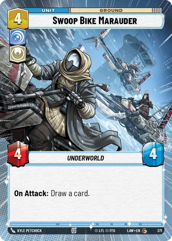 Swoop Bike Marauder (Hyperspace) - Star Wars Unlimited