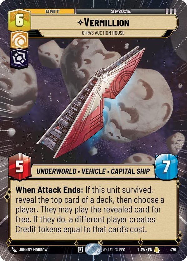 Vermillion - Qi'Ra's Auction House (Hyperspace) - Star Wars Unlimited