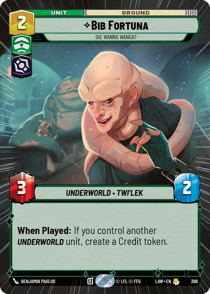 Bib Fortuna - Die Wanna Wanga? (Hyperspace)