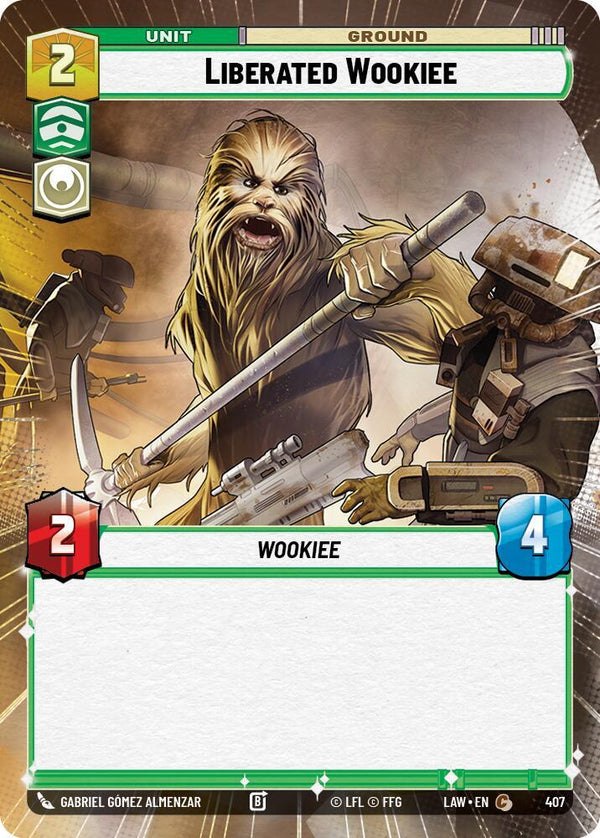 Liberated Wookie (Hyperspace) - Star Wars Unlimited