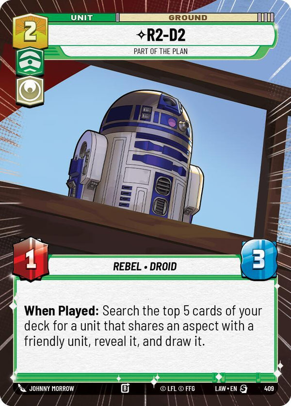 R2-D2 - Part of the Plan (Hyperspace) - Star Wars Unlimited