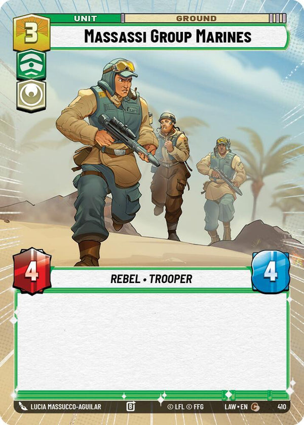 Massassi Group Marines (Hyperspace) - Star Wars Unlimited