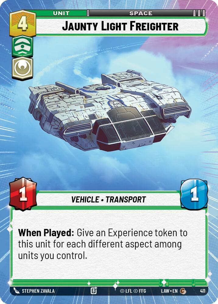 Jaunty Light Frieghter (Hyperspace)
