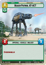 Beach Patrol AT-ACT (Hyperspace) - Star Wars Unlimited