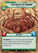 The Sarlacc of Carkoon - Horror of the Dune Sea (Hyperspace) - Star Wars Unlimited
