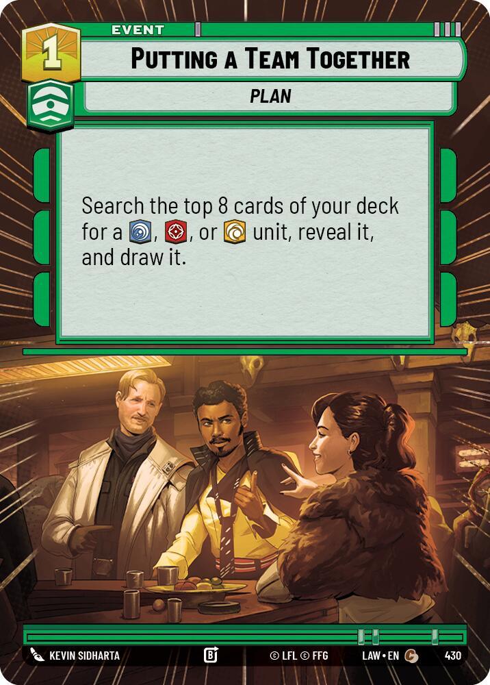 Putting a Team Together (Hyperspace)