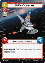 B-Wing Skirmisher (Hyperspace) - Star Wars Unlimited