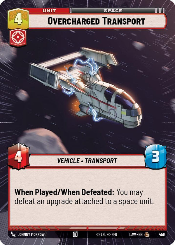 Overcharged Transport (Hyperspace) - Star Wars Unlimited