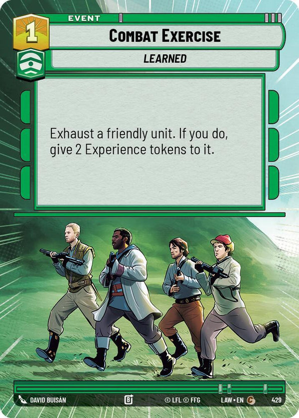 Combat Exercise (Hyperspace) - Star Wars Unlimited