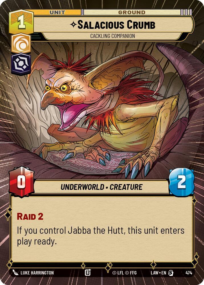 Salacious Crumb - Cackling Companion (Hyperspace)