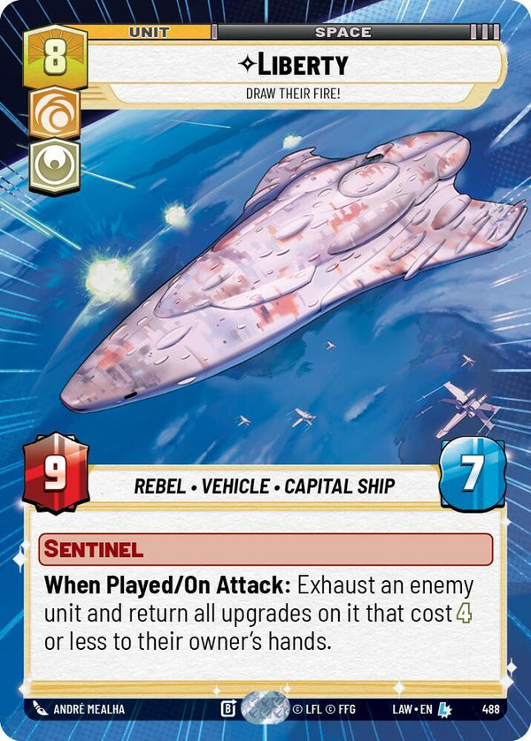 Liberty - Draw Their Fire! (Hyperspace) - Star Wars Unlimited