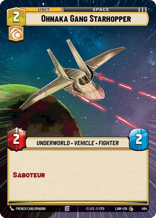 Ohnaka Gang Starhopper (Hyperspace) - Star Wars Unlimited