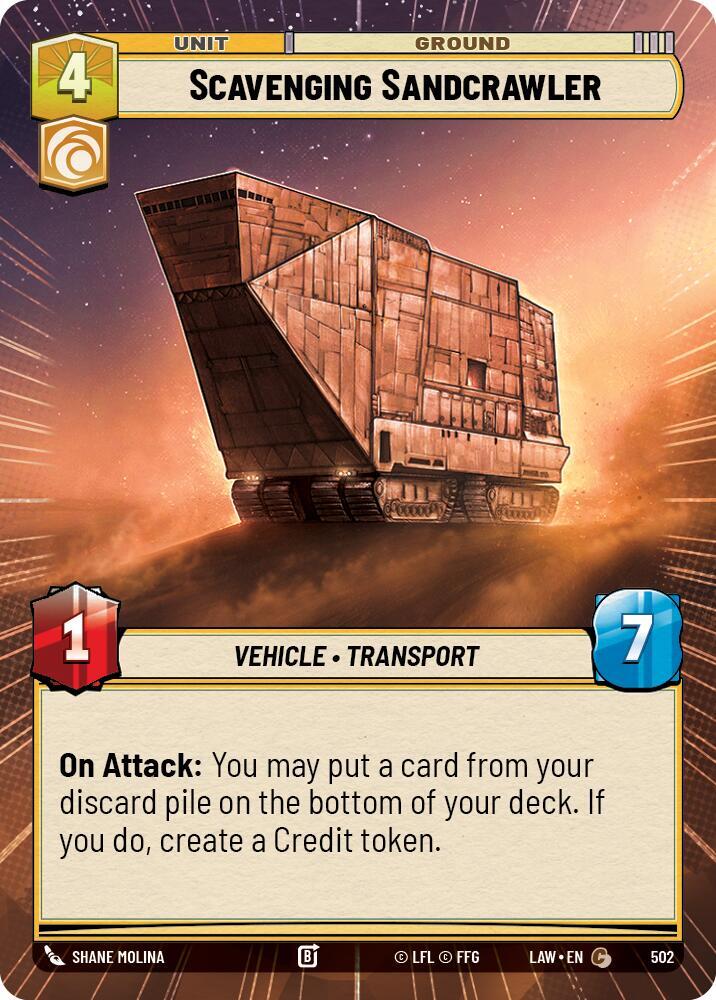 Scavenging Sandcrawler (Hyperspace)