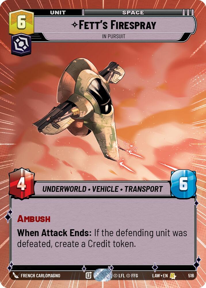 Fett's Firespray - In Pursuit (Hyperspace)