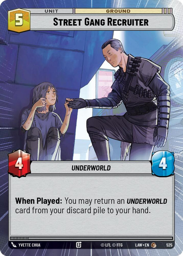 Street Gang Recruiter (Hyperspace) - Star Wars Unlimited