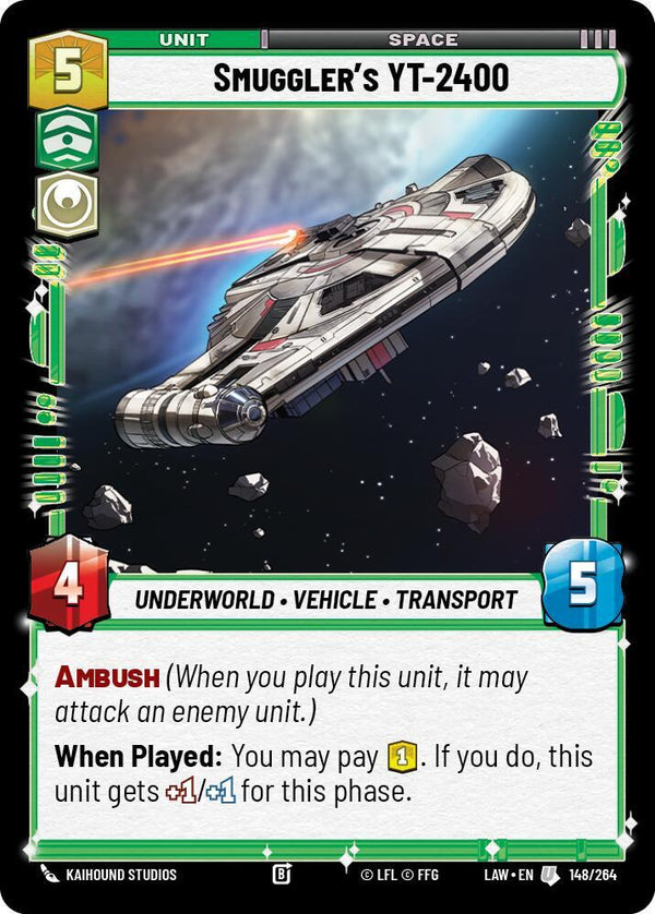 Smuggler's YT-2400 - Star Wars Unlimited