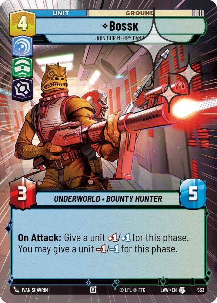 Bossk - Join Our Merry Band (Hyperspace Foil)