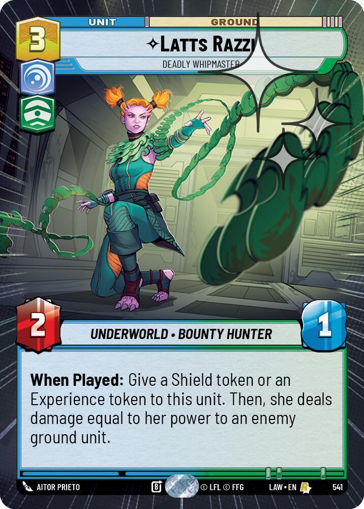 Latts Razzi - Deadly Whipmaster (Hyperspace Foil)