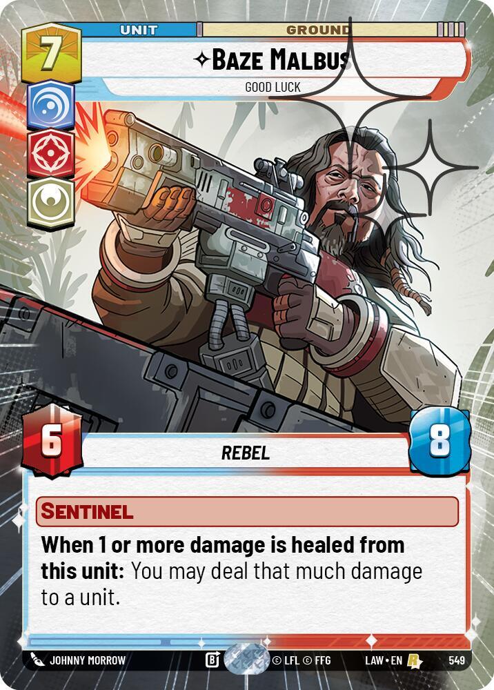 Baze Malbus - Good Luck (Hyperspace Foil)