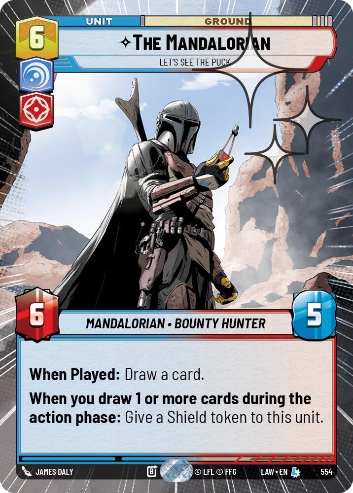 The Mandalorian - Let's See The Puck (Hyperspace Foil)