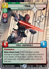 Maul - Master of the Shadow Collective (Hyperspace Foil) - Star Wars Unlimited