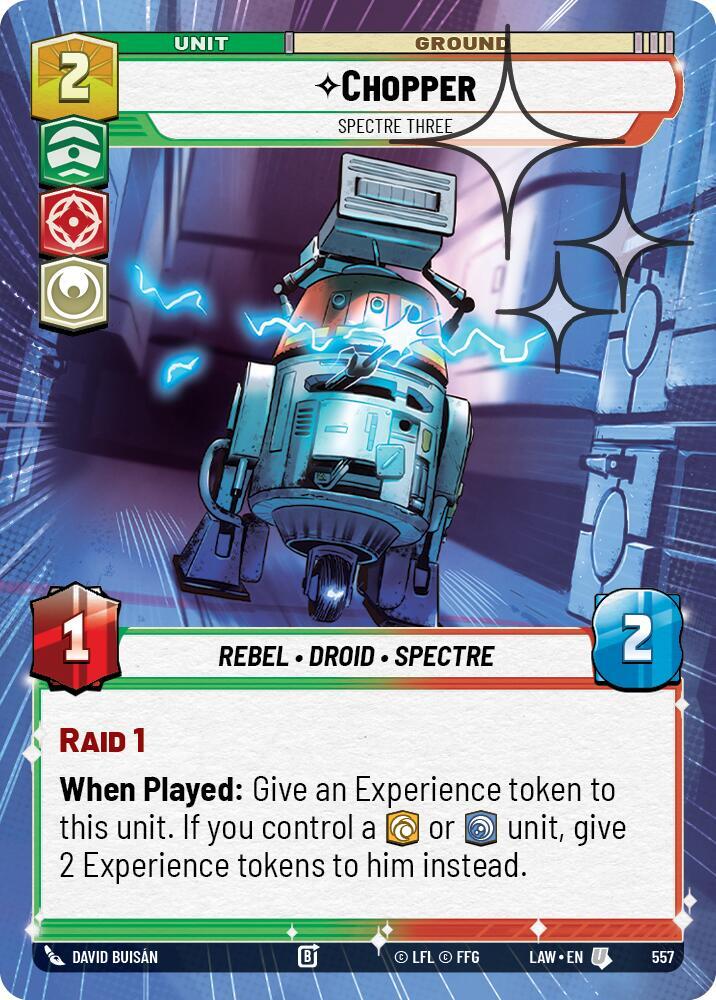 Chopper - Spectre Three (Hyperspace Foil)