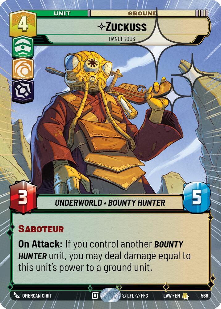 Zuckuss - Dangerous (Hyperspace Foil)