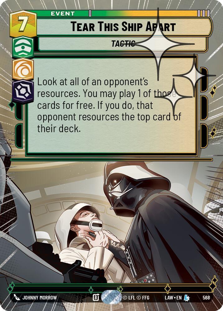 Tear This Ship Apart (Hyperspace Foil)