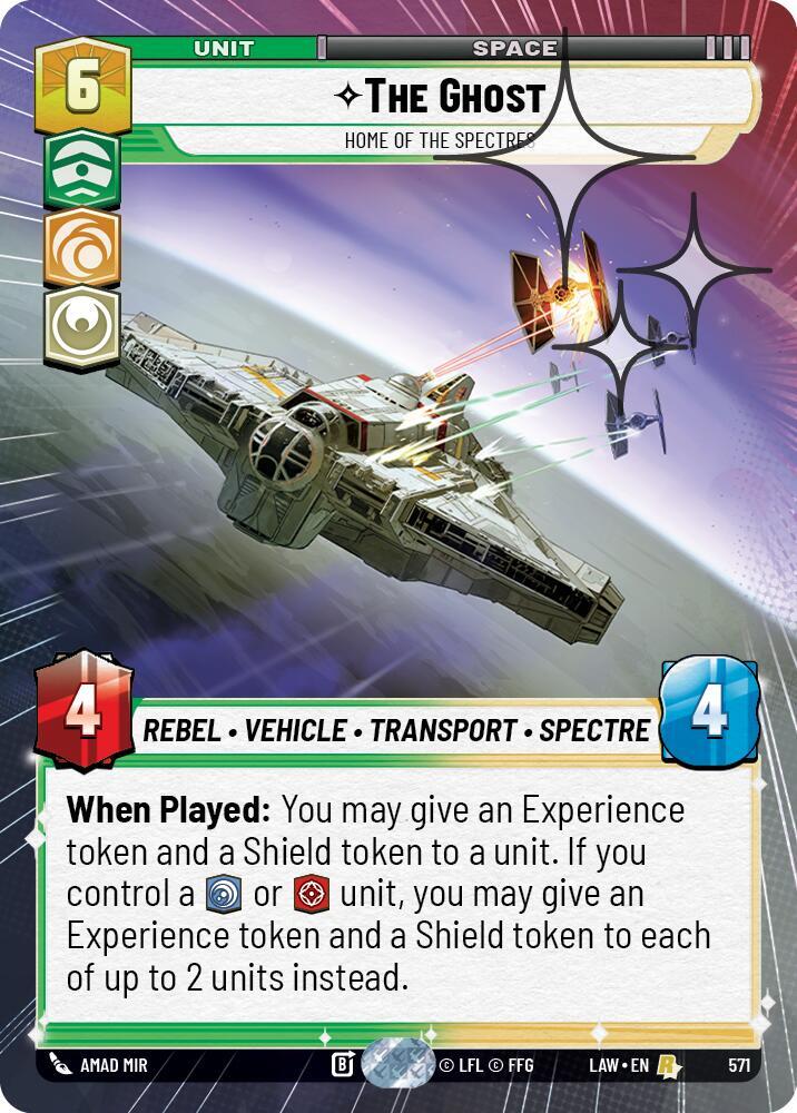 The Ghost - Home of the Spectres (Hyperspace Foil)