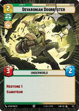 Devaronian Doorbuster (Hyperspace Foil) - Star Wars Unlimited