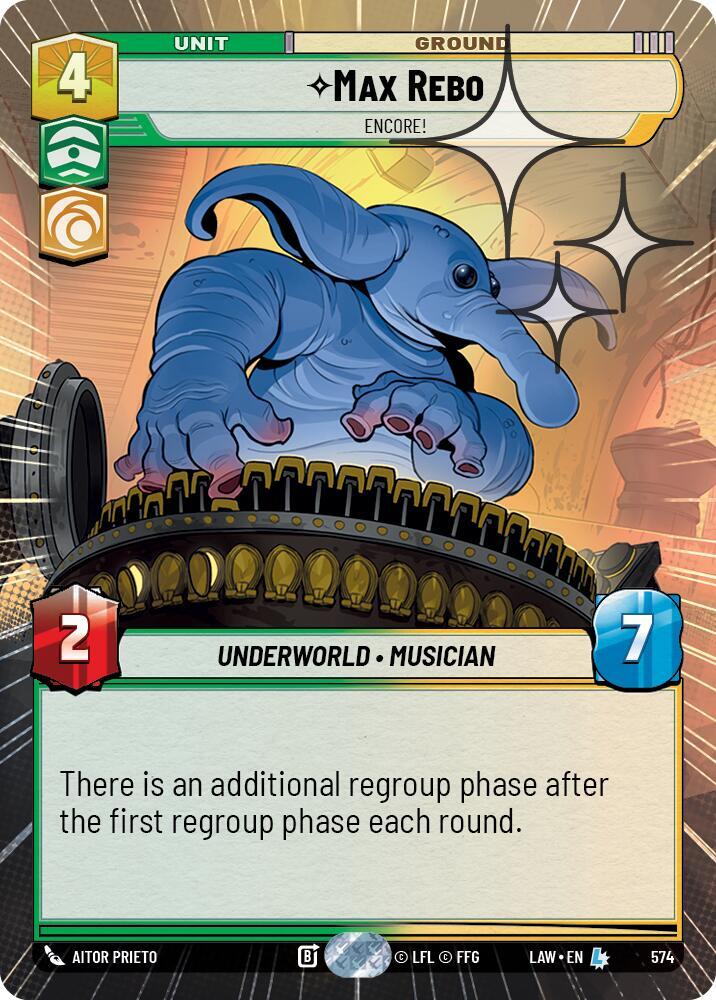 Max Rebo - Encore! (Hyperspace Foil)