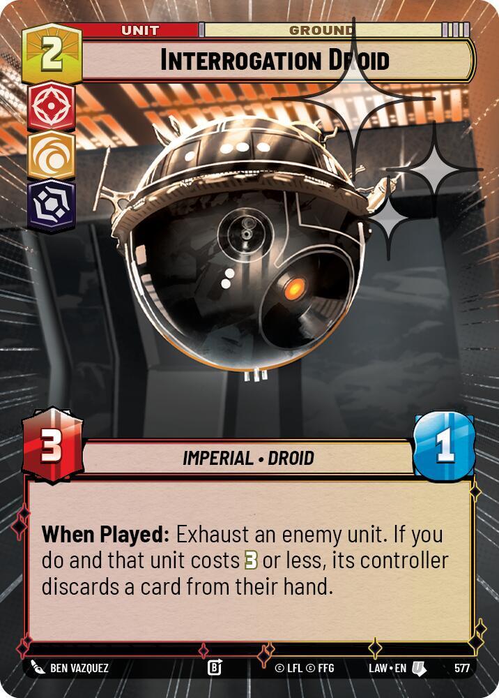 Interrogation Droid (Hyperspace Foil)