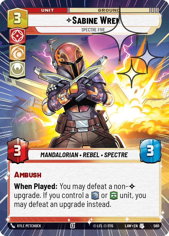 Sabine Wren - Spectre Five (Hyperspace Foil)